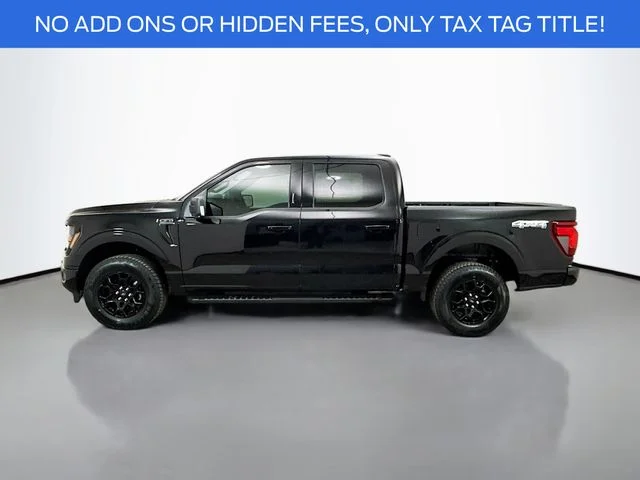 New 2026 Agate Black Metallic Ford XLT image 4