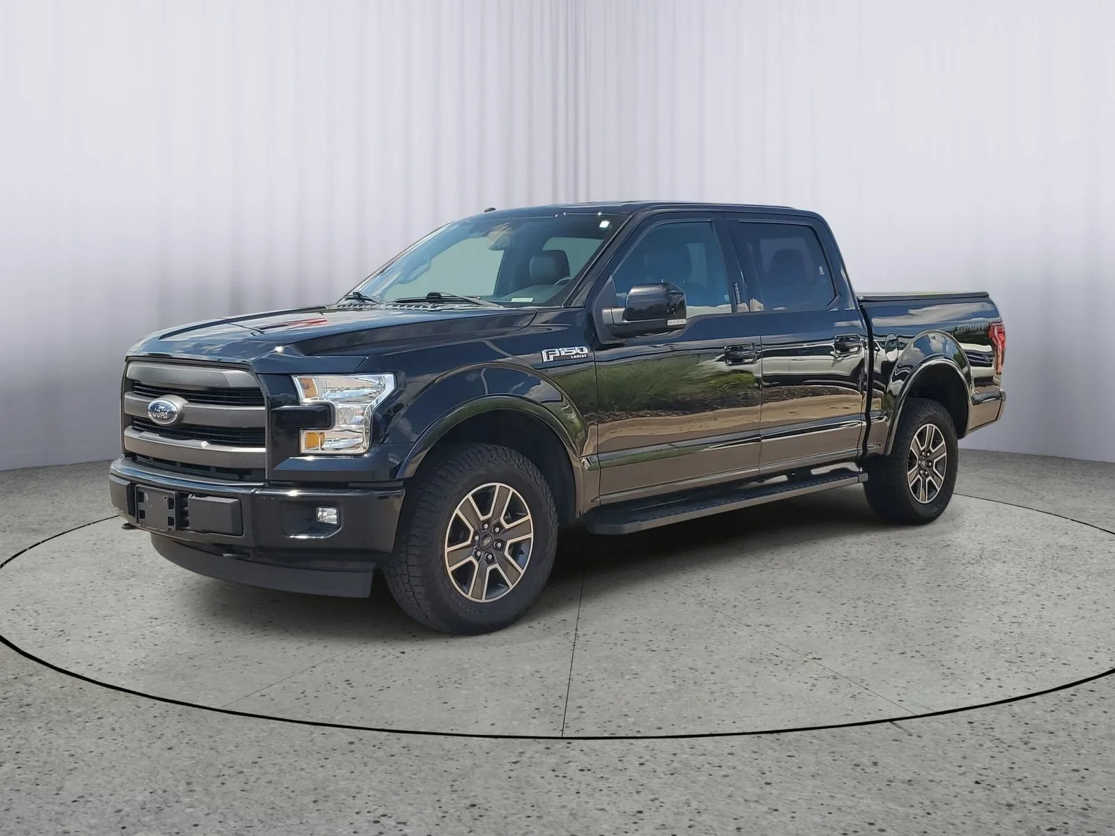 Used 2017 Black Ford Lariat image 2