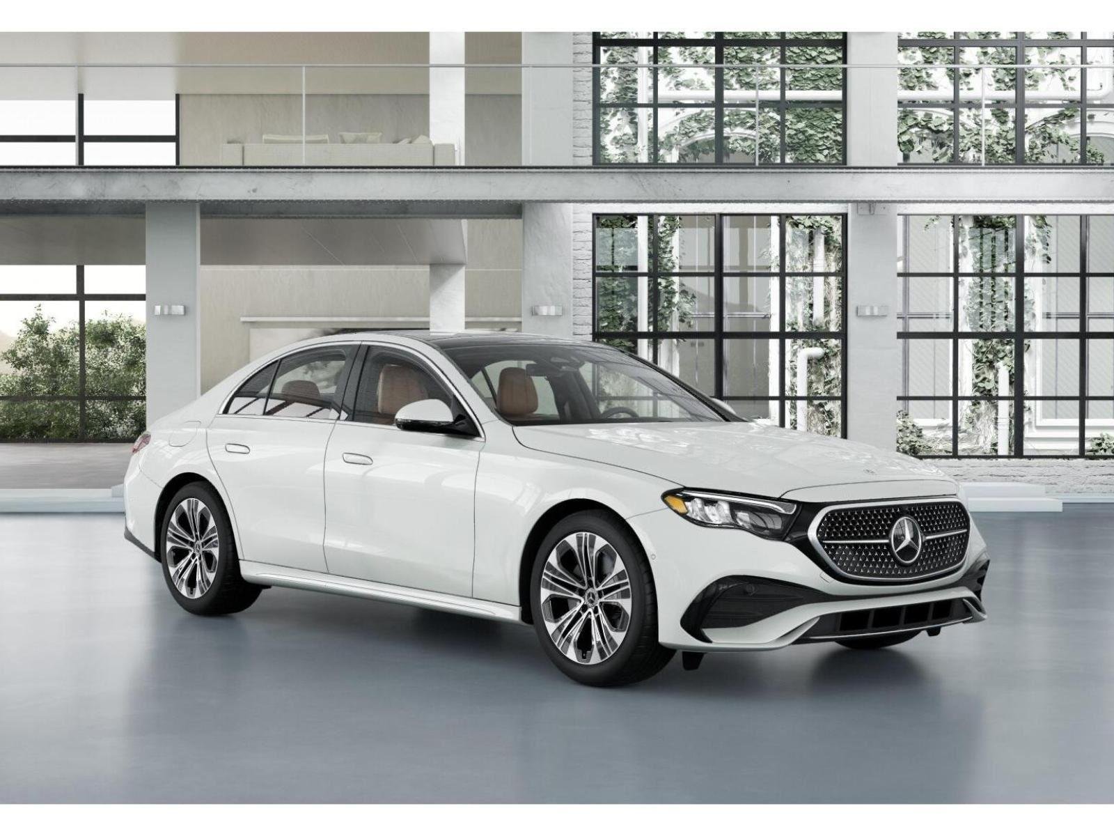 New 2026 MANUFAKTUR Moonlight White Metallic Mercedes-Benz E350 image 11