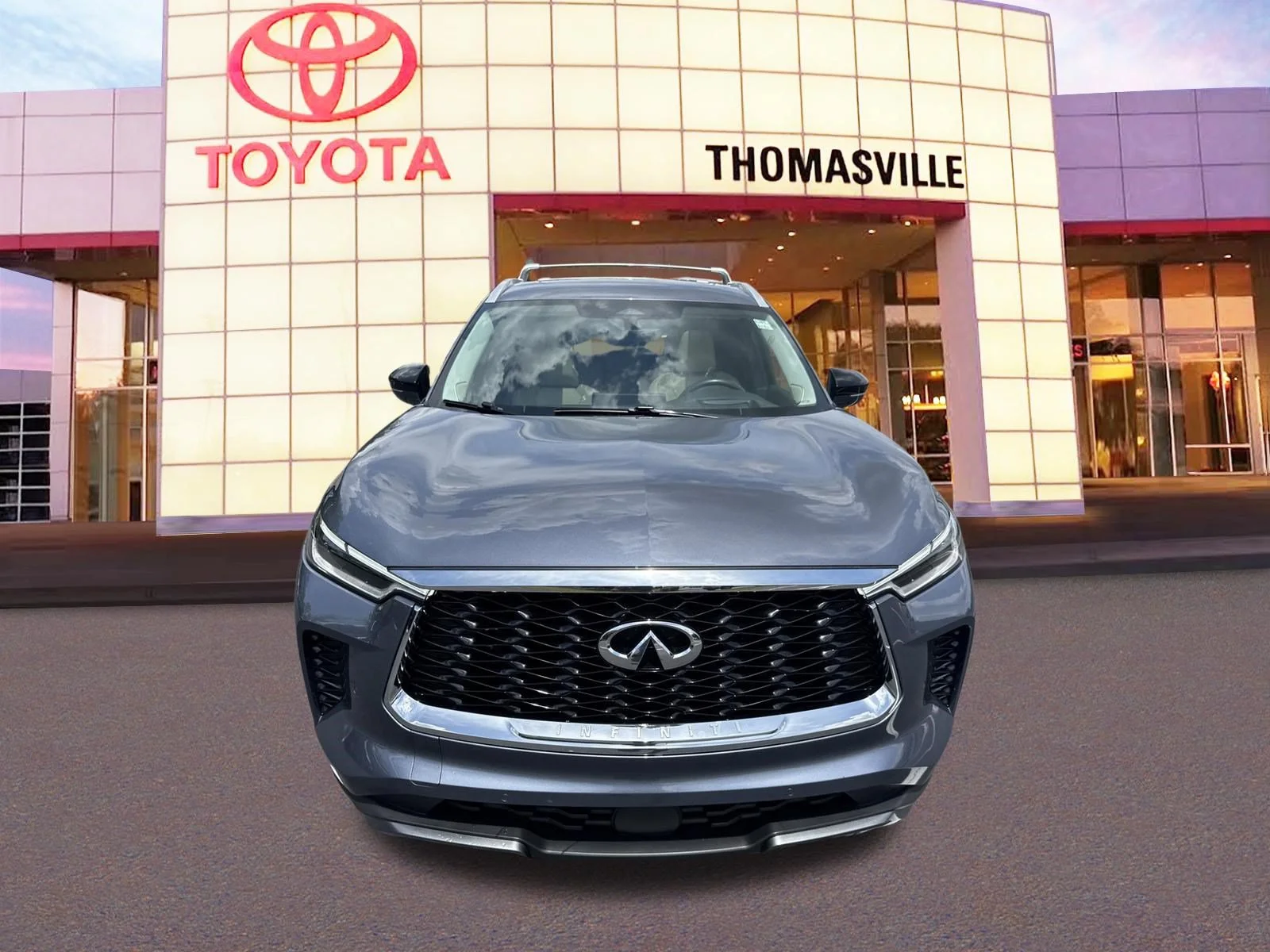Used 2023 Moonbow Blue INFINITI  image 2