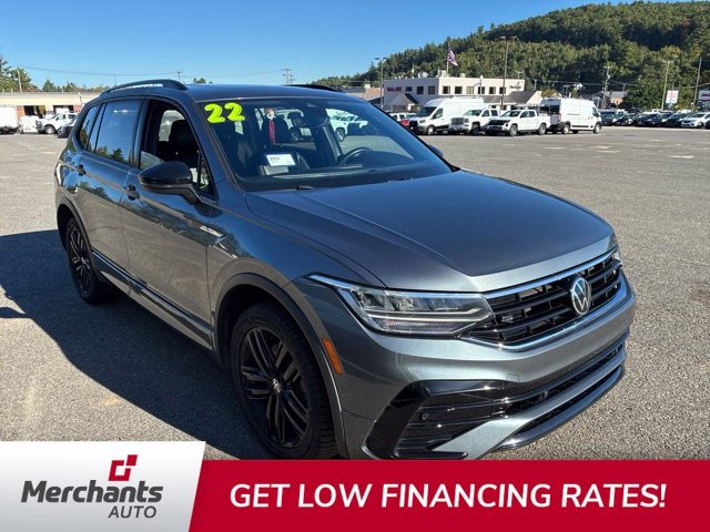 Used 2022 Gray Volkswagen 2.0T SE R-Line Black image 1