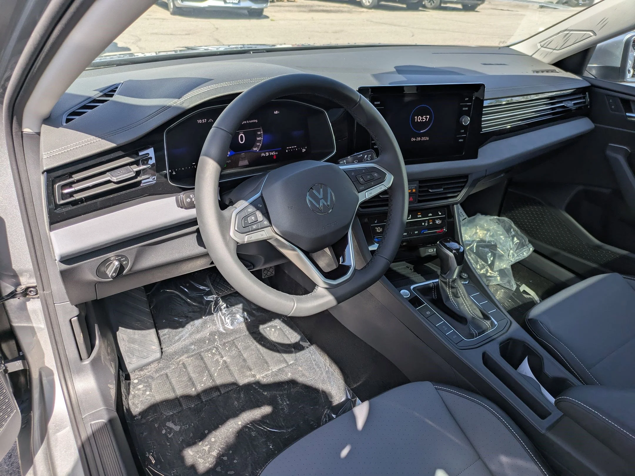 New 2026 Pyrite Silver Metallic Volkswagen SE image 10