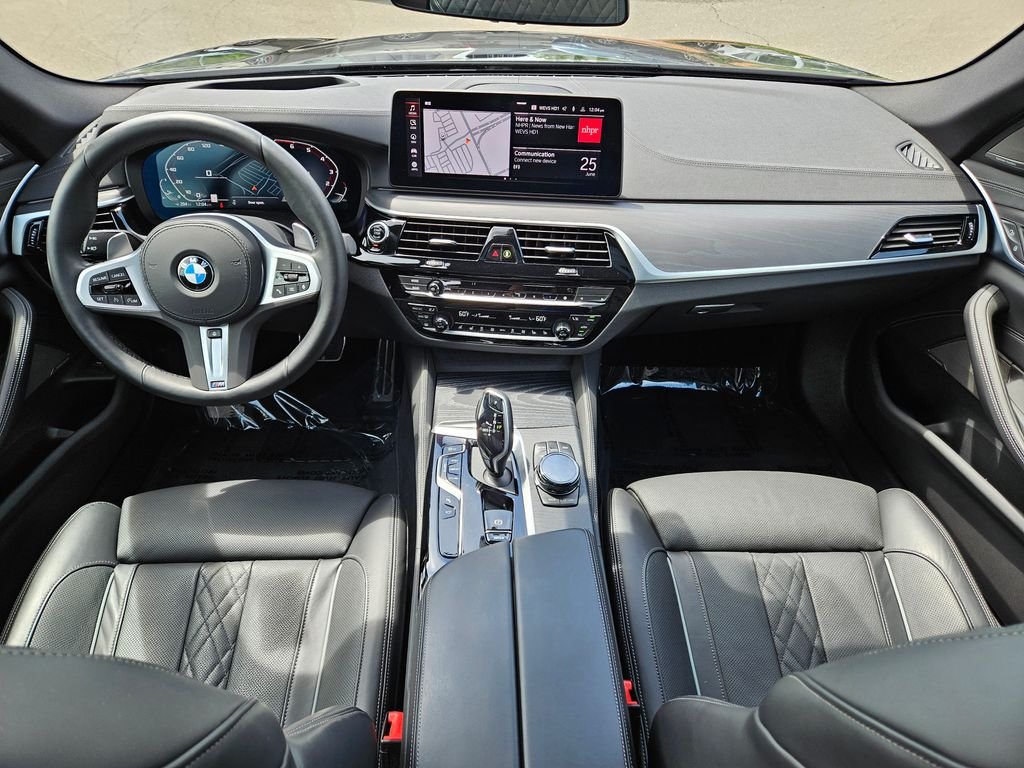Certified Used 2023 Gray BMW M550i xDrive image 22
