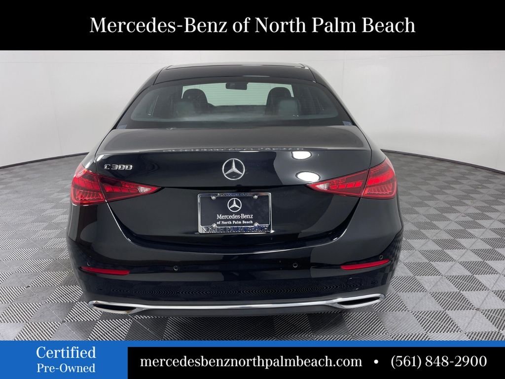Certified Used 2025 Black Mercedes-Benz C 300 image 5