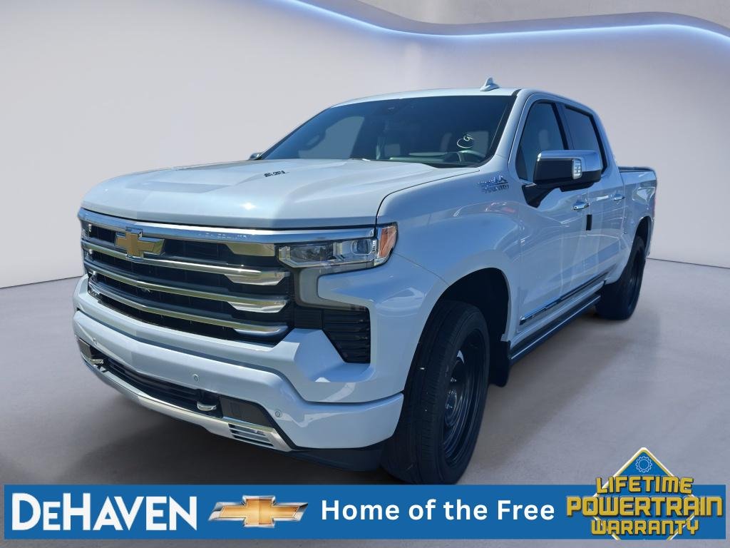 Polar White Tricoat 2026 Chevrolet Silverado 1500 Pickup Truck Four-Wheel Drive