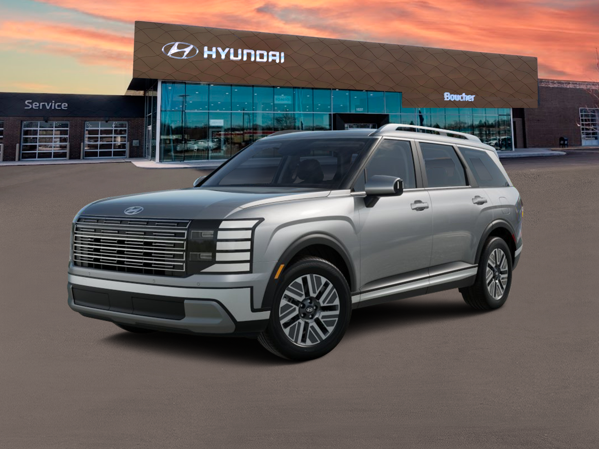New 2026 Typhoon Silver Metallic Hyundai SEL 7P image 3