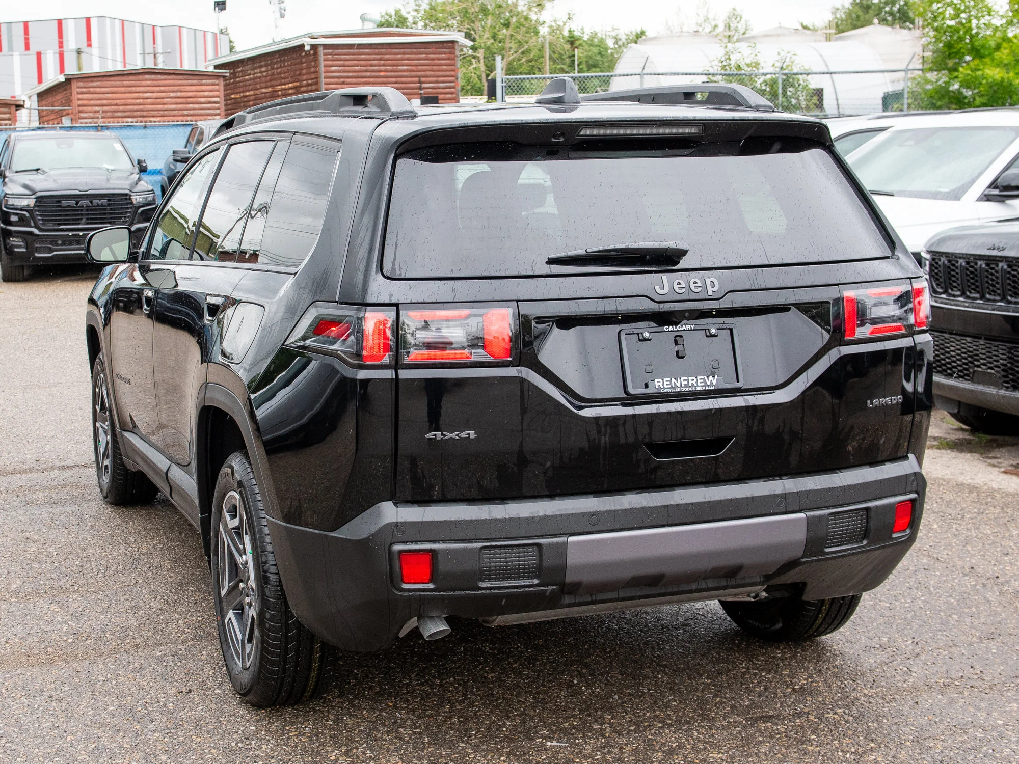 New 2026 Black Jeep Laredo * Hybrid image 3
