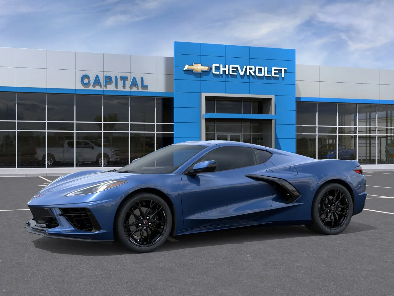 New 2027 Admiral Blue Metallic Chevrolet 1LT image 3