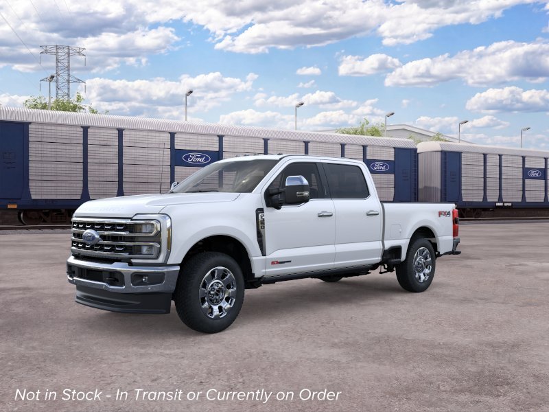 New 2026 Star White Metallic Tri-Coat Ford F-350® Lariat® image 1