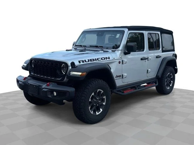 Used 2024 Silver Jeep Rubicon image 1