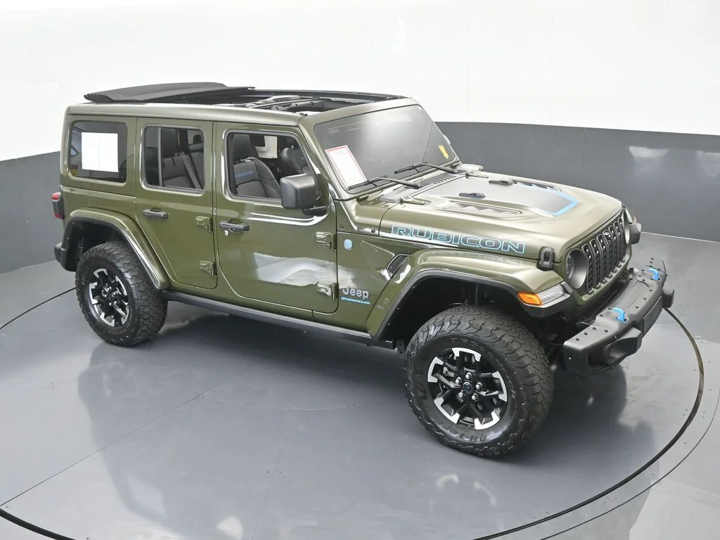 Used 2024 Sarge Green Clearcoat Jeep Rubicon 4xe image 62