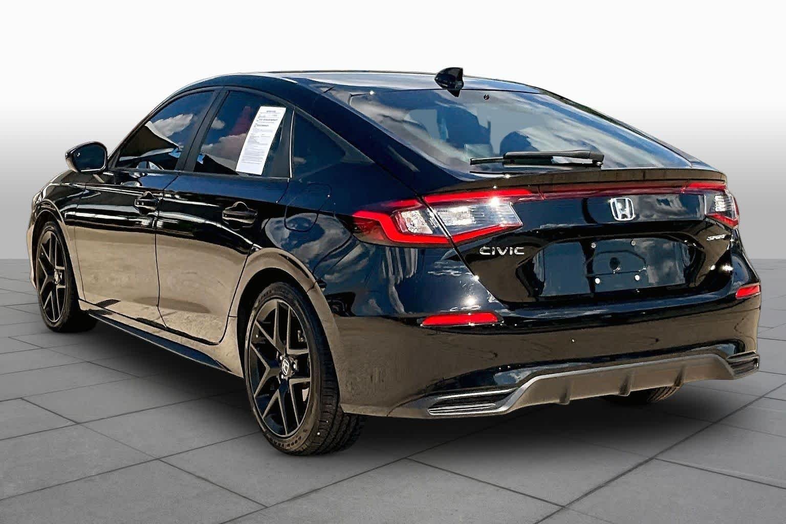 Certified Used 2025 Crystal Black Pearl Honda Sport image 12