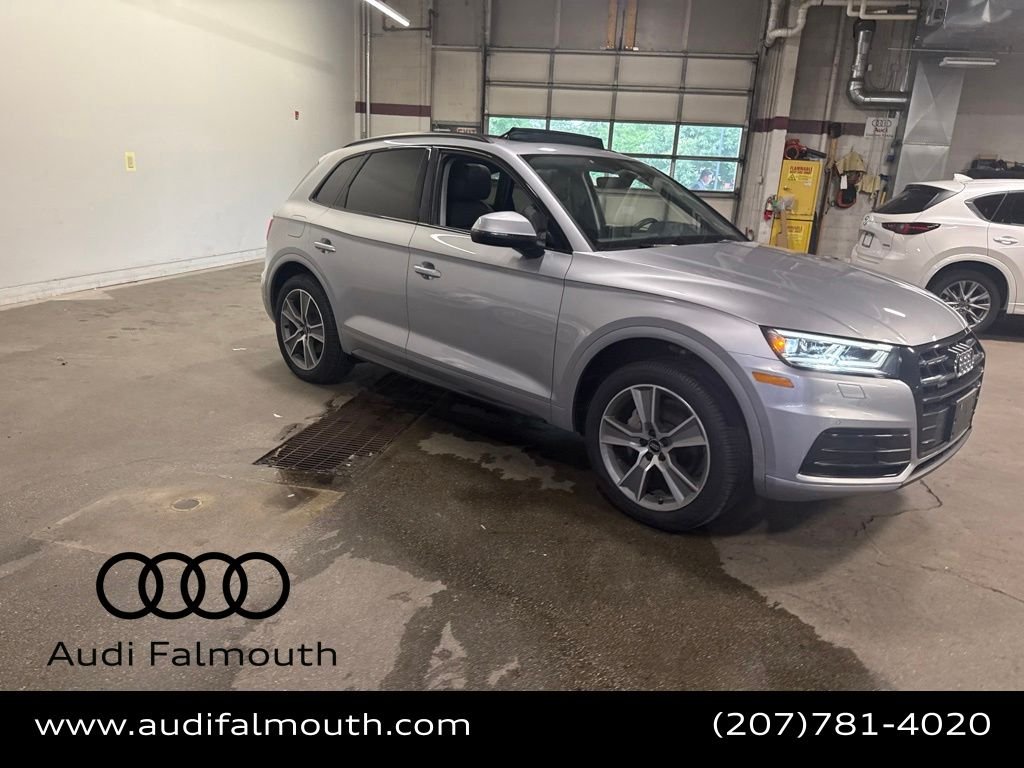 Used 2019 Audi Q5 Premium Plus with VIN WA1BNBFY7K2074276 for sale in Falmouth, ME
