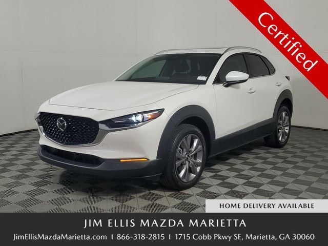 Certified Used 2023 White Mazda 2.5 S Premium Package image 1