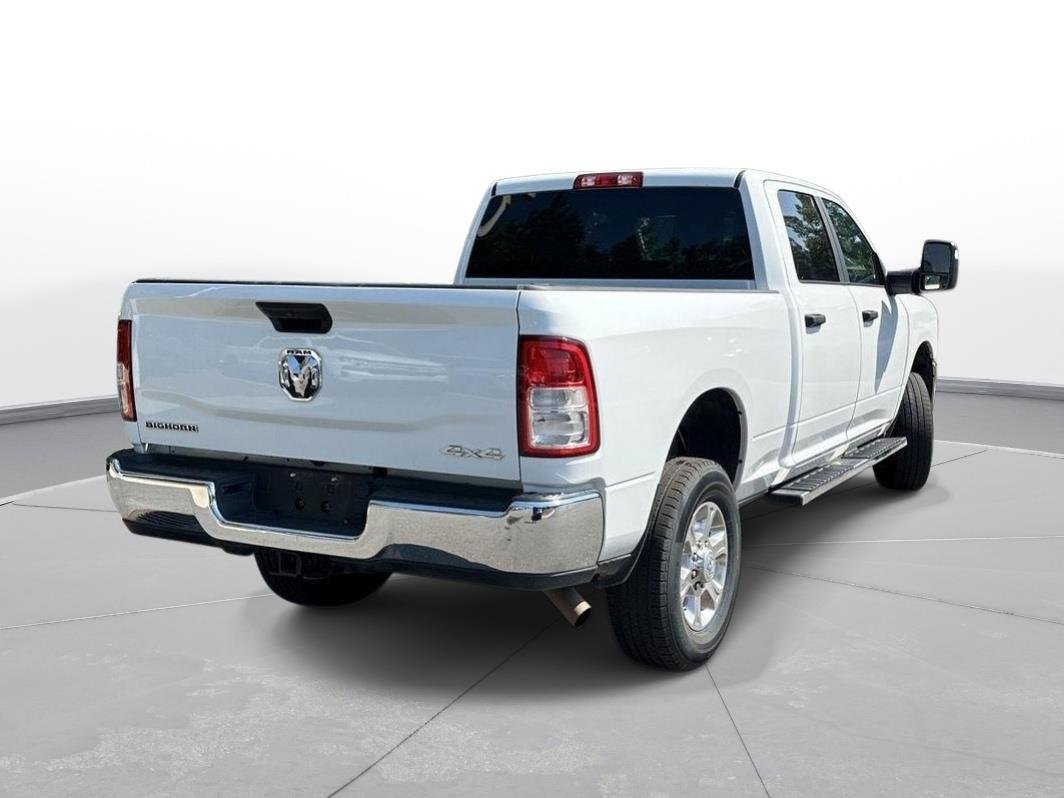 Used 2024 Bright White Clearcoat Ram Big Horn image 6