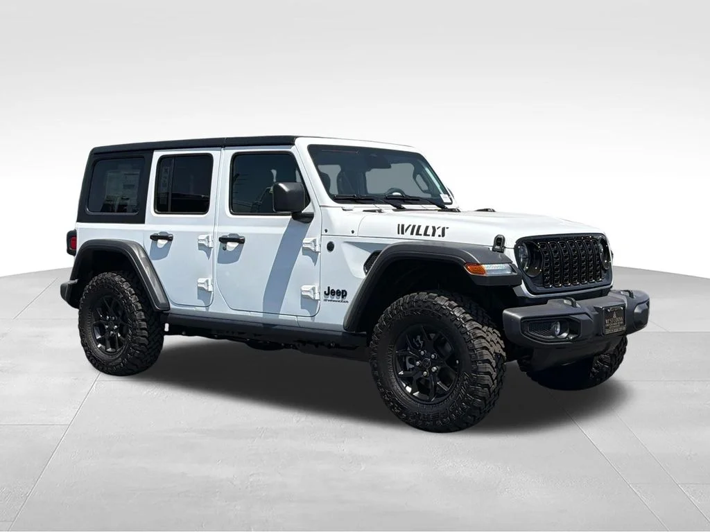 New 2026 Bright White Clear-Coat Exterior Paint Jeep Willys image 7