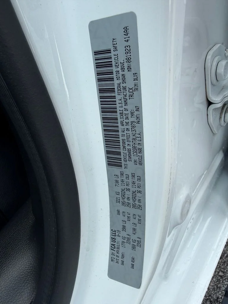 Used 2020 White Ram Limited image 27