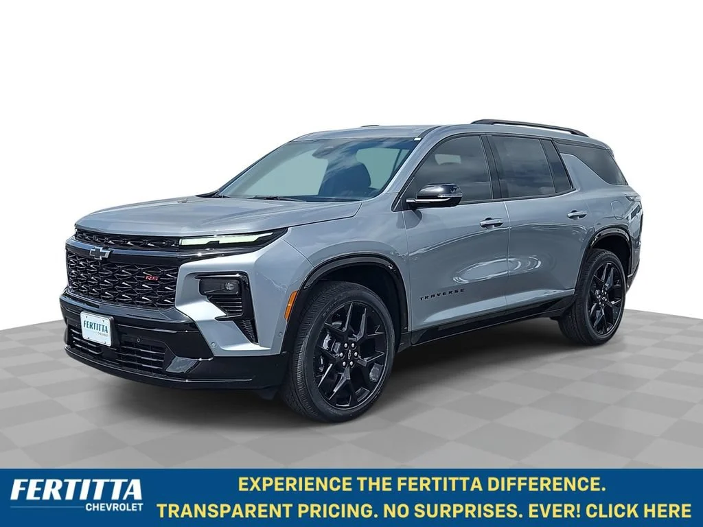 New 2026 Sterling Gray Metallic Chevrolet RS image 1