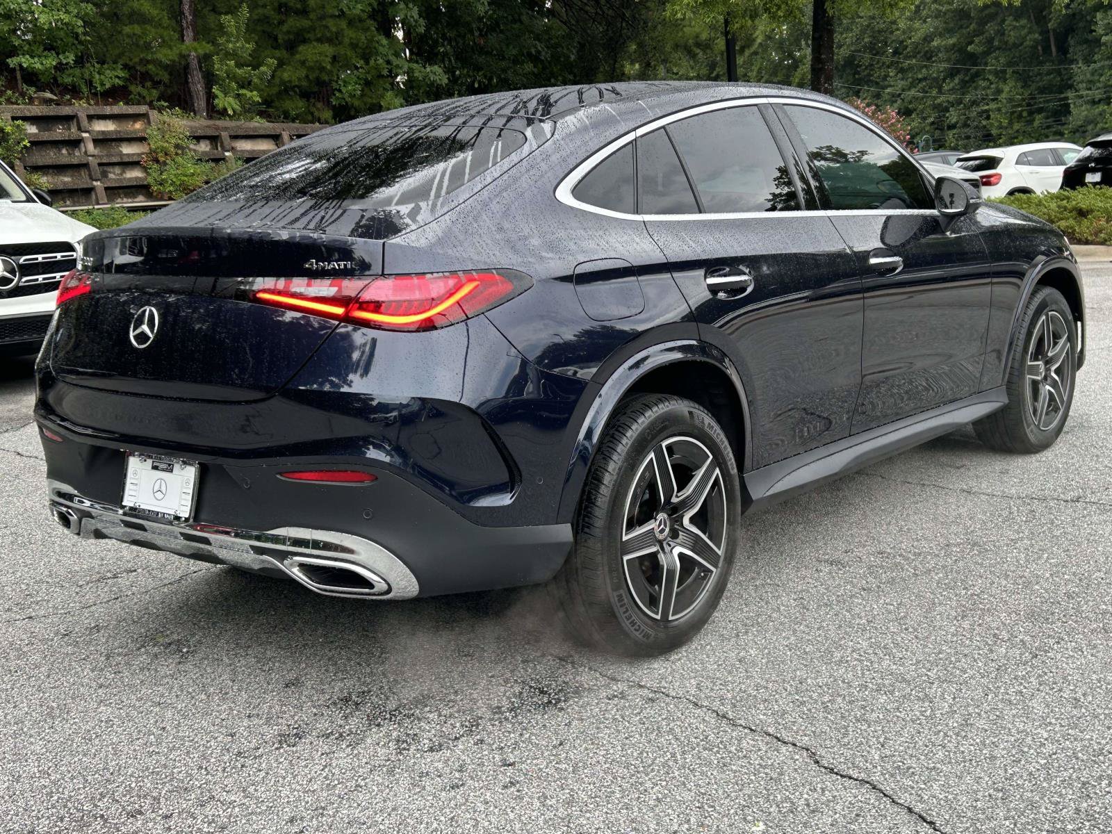 Used 2024 Nautical Blue Metallic Mercedes-Benz GLC 300 4MATIC® Coupe image 6
