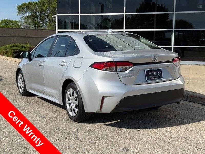 Certified Used 2025 Classic Silver Metallic Toyota LE image 5
