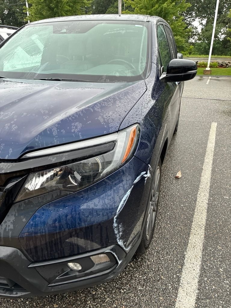 Used 2021 Blue Honda EX-L image 3