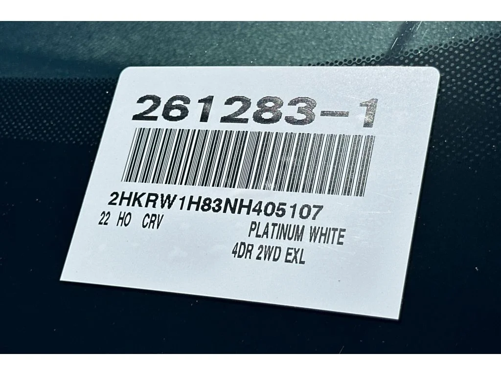 Used 2022 Platinum White Pearl Honda EX-L image 56