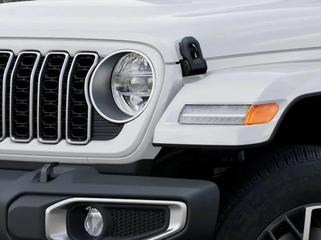 New 2026 Bright White Clear-Coat Exterior Paint Jeep Sahara image 32