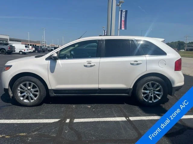 Used 2014 White Platinum Clearcoat Metallic Ford Limited image 8