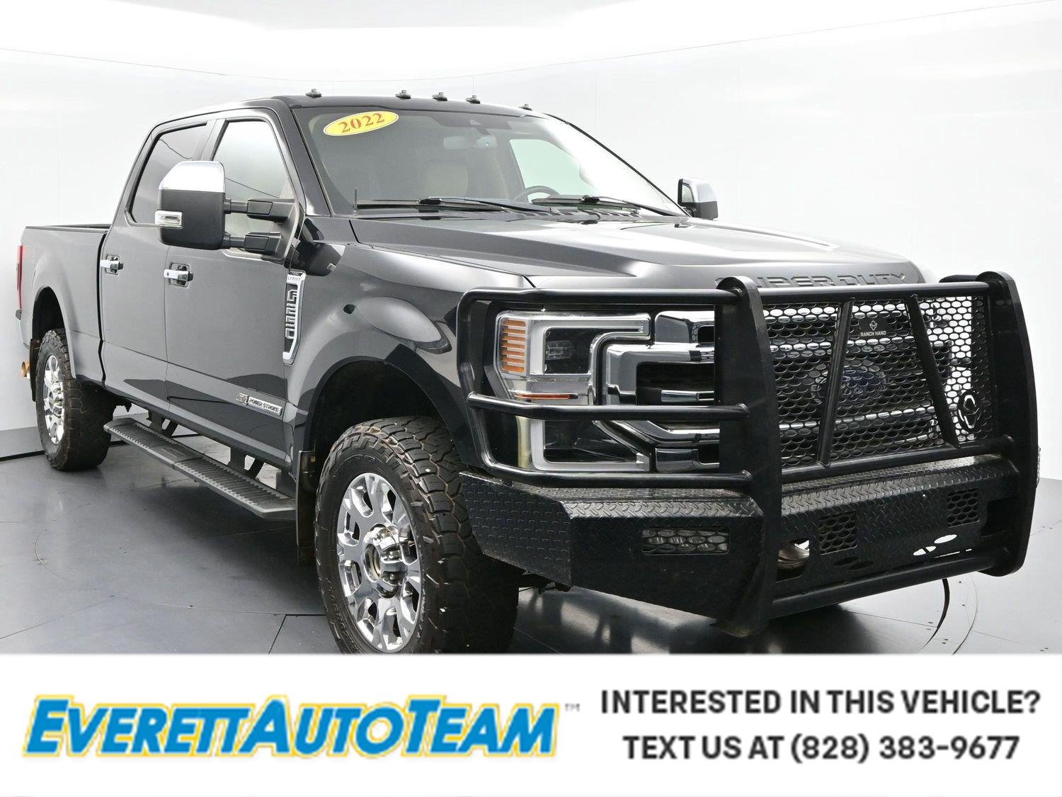 Used 2022 Agate Black Ford LARIAT image 1