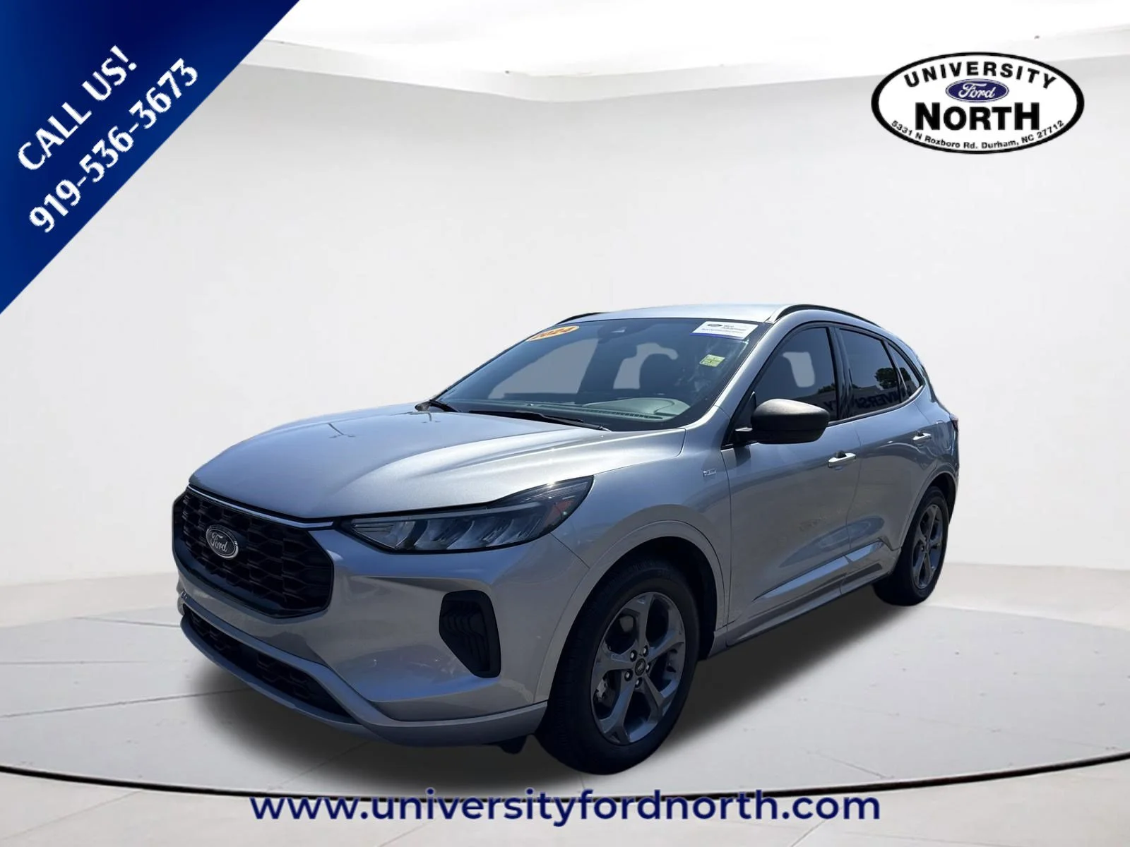 Used 2024 Iconic Silver Metallic Ford ST-Line image 3