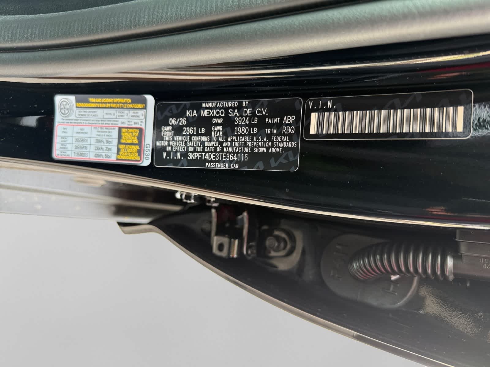 New 2026 Aurora Black Pearl Kia LX image 25