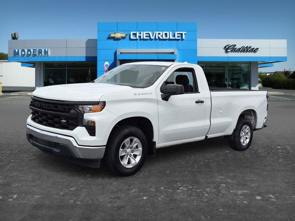 Used 2022 Summit White Chevrolet Work Truck image 1