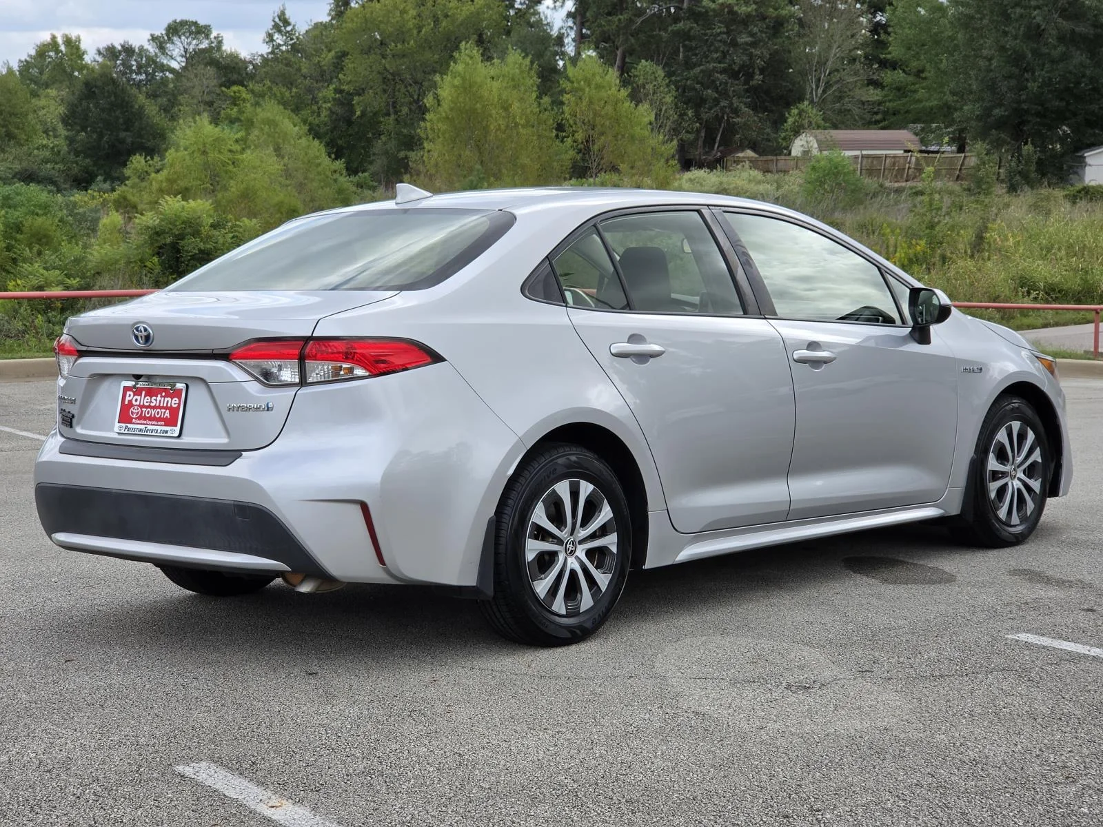 Used 2020 Silver Toyota Hybrid LE CVT (Natl) image 6