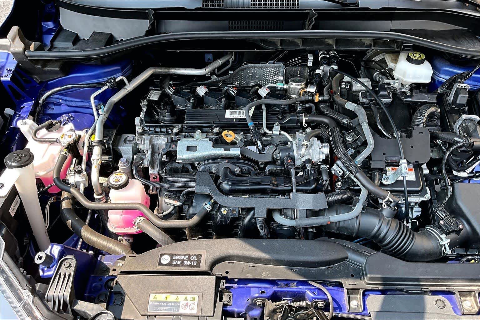 Used 2024 Blue Crush Metallic Toyota Hybrid XSE image 32