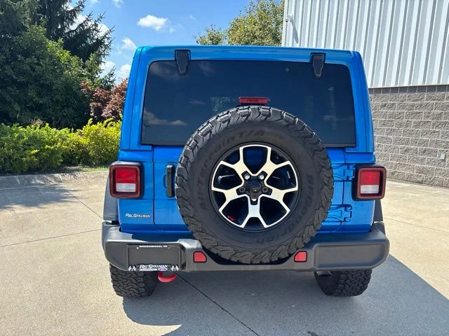 Certified Used 2022 Hydro Blue Pearlcoat Jeep Unlimited Rubicon image 8