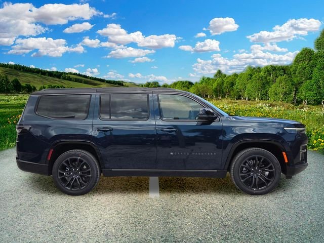 New 2026 Fathom Blue Pearlcoat Jeep Summit Obsidian image 7