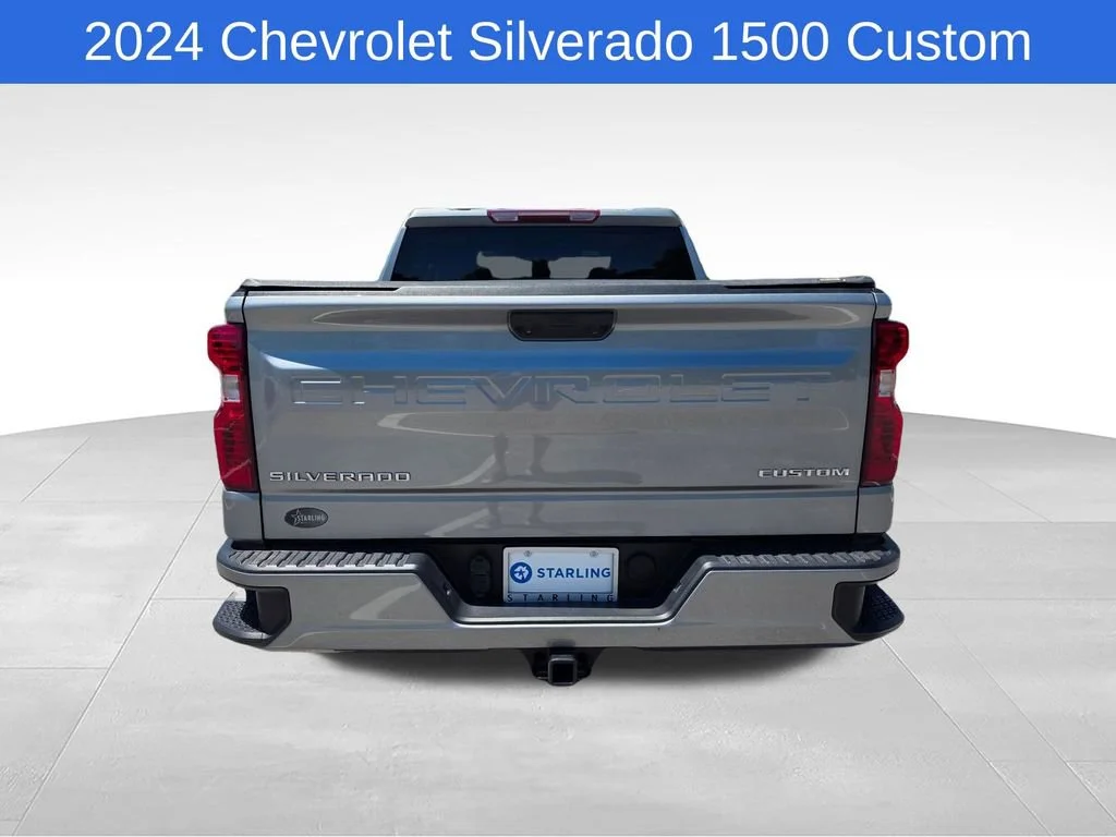 Used 2024 Sterling Gray Metallic Chevrolet Custom image 8