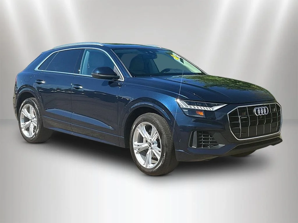Used 2023 Blue Metallic Audi 55 Premium Plus image 3