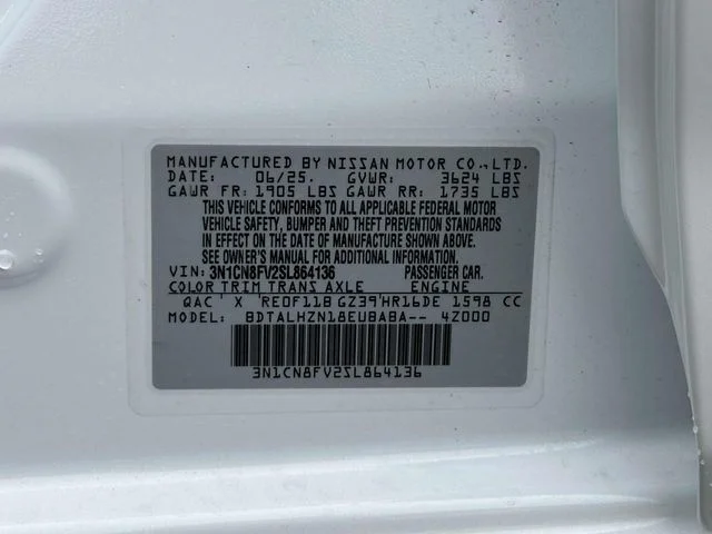 2025 Nissan Versa Sedan SR - Photo 25
