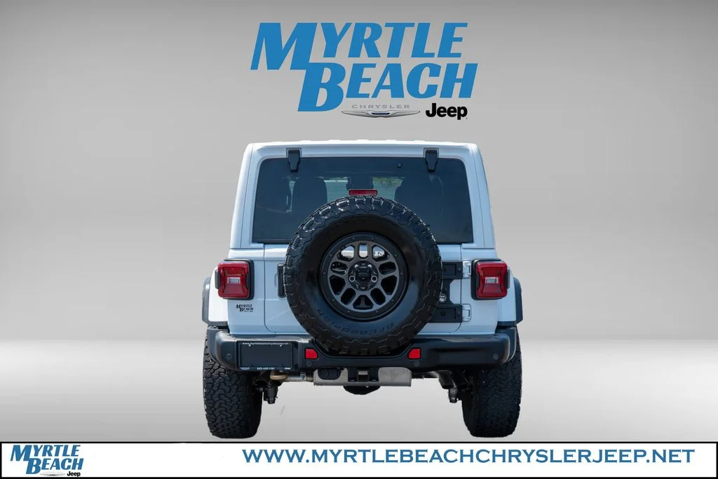 Certified Used 2023 Bright White Clearcoat Jeep Rubicon 392 image 5