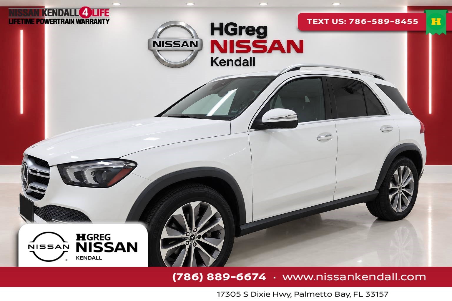 Used 2022 White Mercedes-Benz GLE 350 image 1