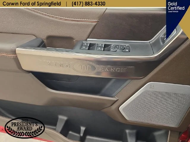 Used 2023 Rapid Red Metallic Tinted Clearcoat Ford King Ranch image 40