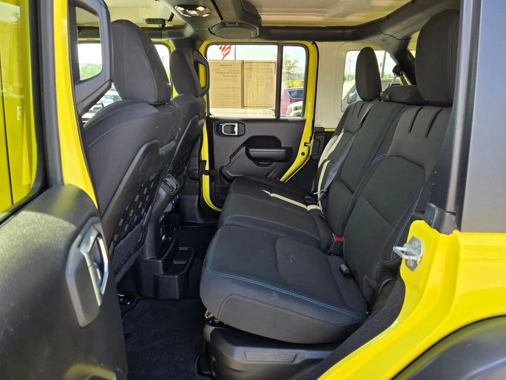 Used 2022 Yellow Jeep Unlimited Rubicon 4xe image 28