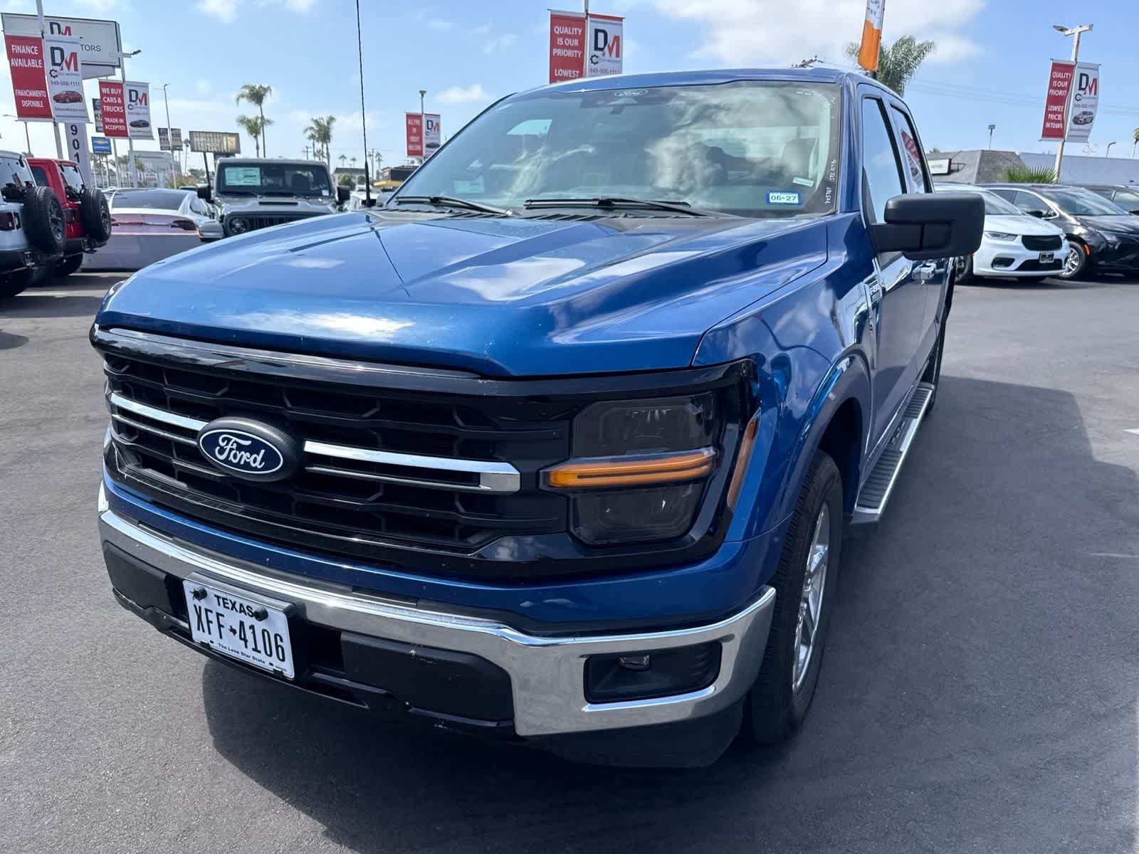 Used 2025 Atlas Blue Metallic Ford XLT image 2