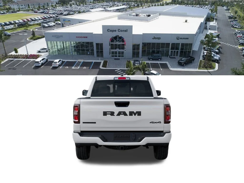 New 2027 Bright White Clear-Coat Exterior Paint RAM Big Horn/Lone Star image 9