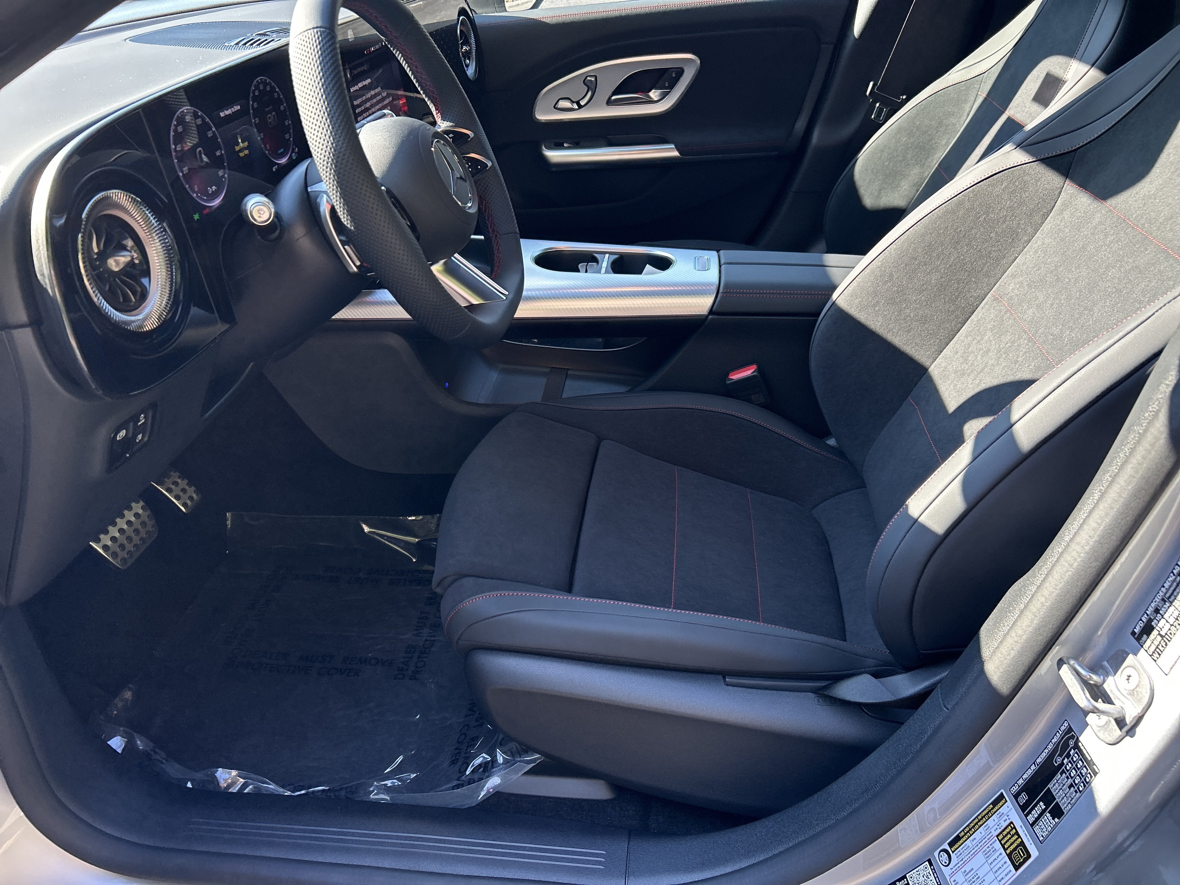 New 2027 Cirrus Silver Metallic Mercedes-Benz CLA 250+ Electric Sedan image 17