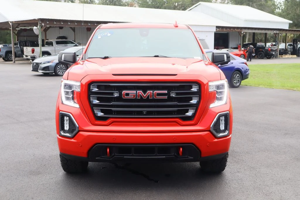 Used 2021 Red GMC AT4 image 4