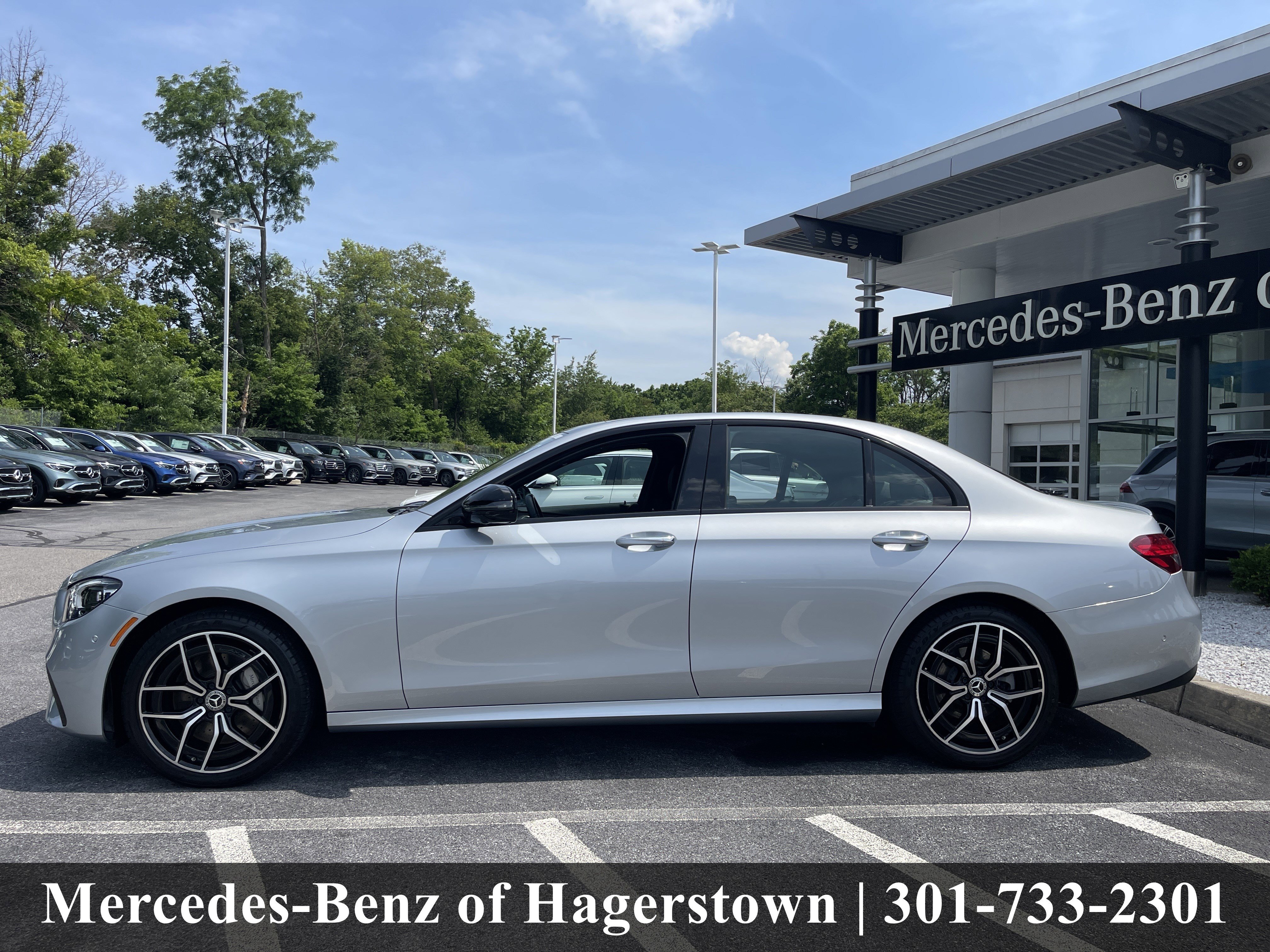Certified Used 2021 Cirrus Silver Metallic Mercedes-Benz E 350 4MATIC® Sedan image 4