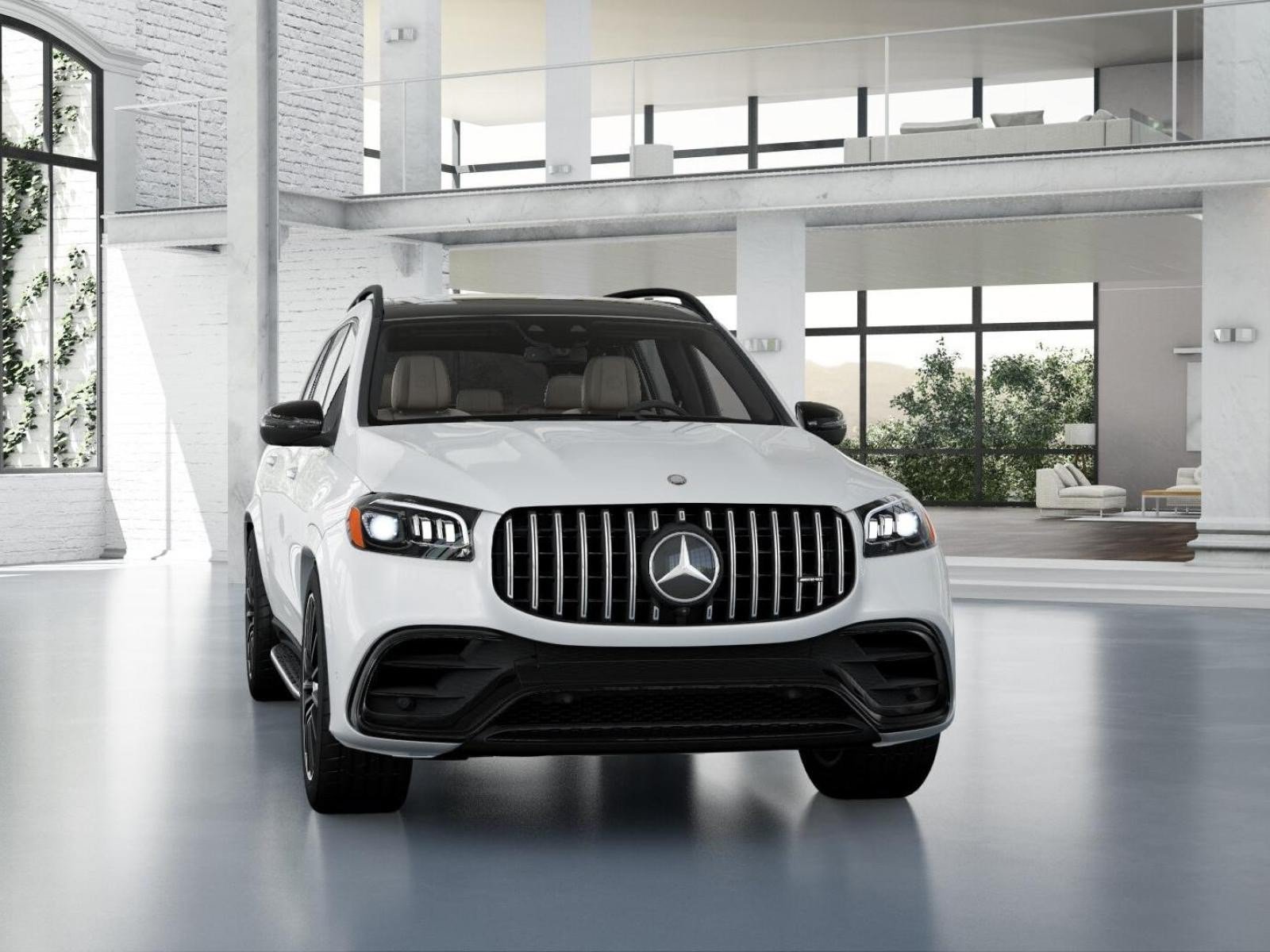 New 2026 MANUFAKTUR Moonlight White Metallic Mercedes-Benz GLS 63 AMG® 4D Sport Utility 4MATIC®  image 9