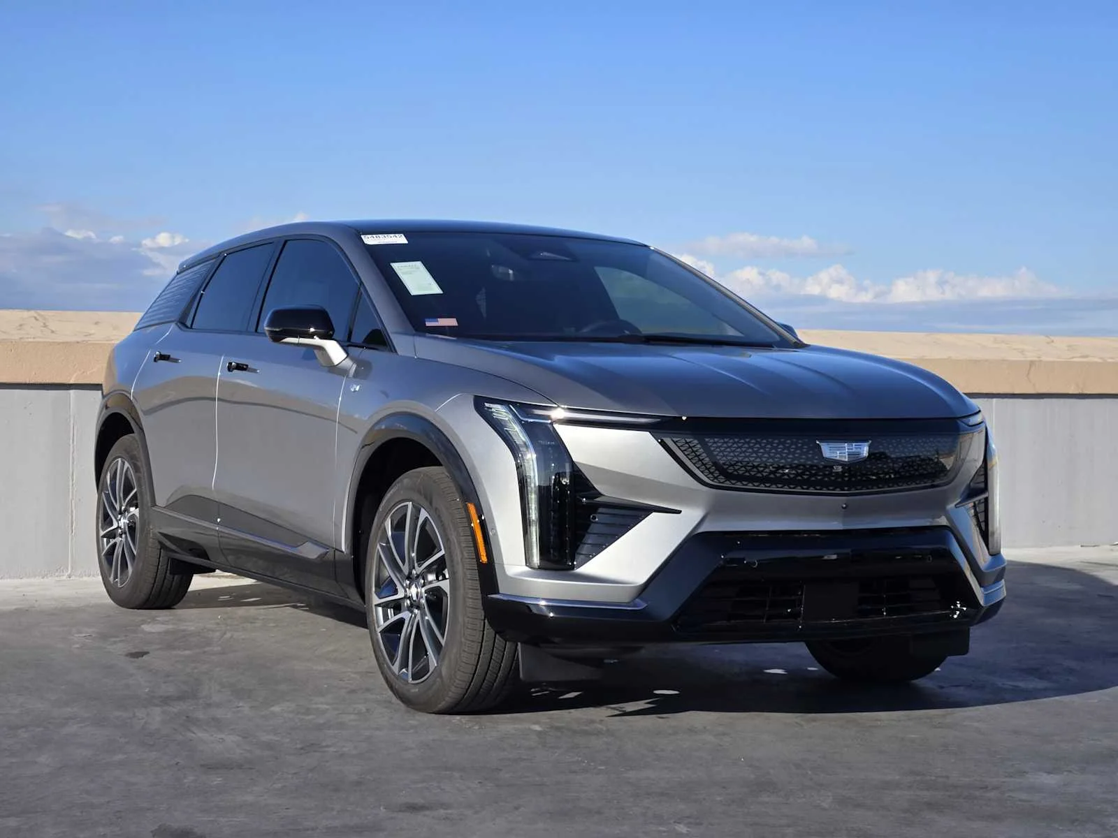 New 2027 Argent Silver Metallic Cadillac Premium Sport image 2
